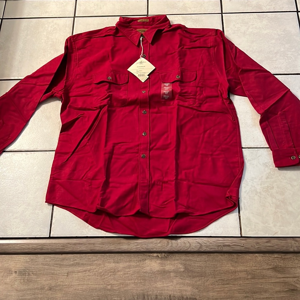 St. John’s Bay Chamois Red Flannel
